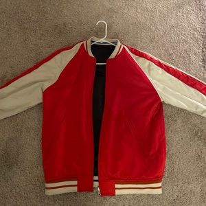 Reversible Levi Bomber Jacket